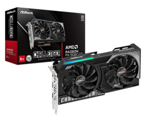 SVGA ASrock RX 9060 XT Challenger 8GB/GDDR6/128bit/crna, RX9060XT CL 8GO 19