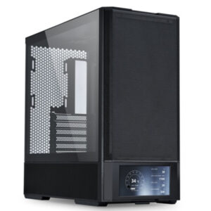 Kućište Lian Li LANCOOL 207 Digital 6″ Ekran/MidTower,Crni/LAN207DX