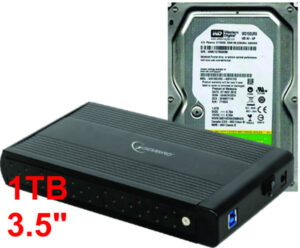 HDD 3.5 * 1TB SET USB 3.0 SATA eksterno kuciste + 1TB WD10EURX WD/ EE3-U3S-3 (3999) 19