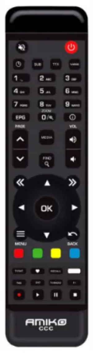 Amiko MINI COMBO 3 Prijemnik DVB-S2+T2/C, H.265, Full HD, USB 19