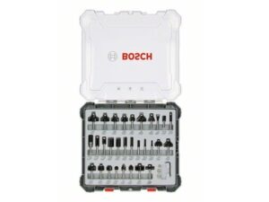 BOSCH Set raznih glodala, 30 komada, držač od 8 mm