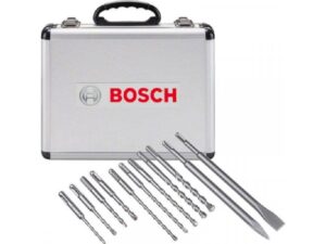 BOSCH 11-delni SDS plus set za građevinske radove u aluminijumskom koferu 2608578765