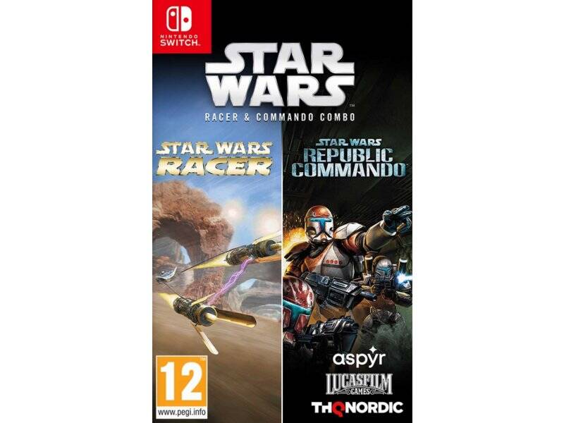 THQ Nordic Switch Star Wars Racer and Commando Combo