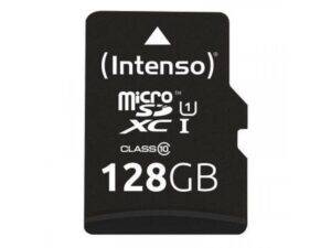 INTENSO 64GB Micro Secure Digital Card+Adapter, čitanje 45MB/s