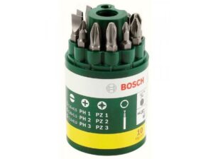 BOSCH 10-delni set bitova odvrtača  2607019452