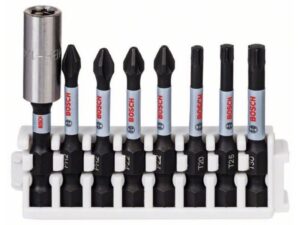 BOSCH Pakovanje Impact Control nastavaka za odvrtače, 8-delno, 2xPH2 2xPZ2 1xT20 1xT25 1xT30  2608522326