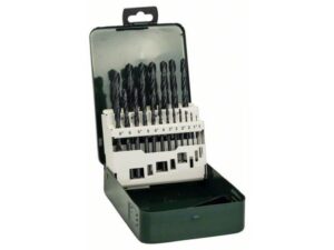 BOSCH 19-delni set burgija za metal HSS-R, DIN 338  2609255032
