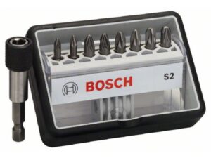 BOSCH 8+1-delni set Robust Line bitova odvrtača S ekstra tvrdi 2607002561, 25 mm, 8+1-delni