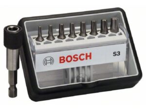 BOSCH 8+1-delni set Robust Line bitova odvrtača S ekstra tvrdi 2607002562, 25 mm, 8+1-delni