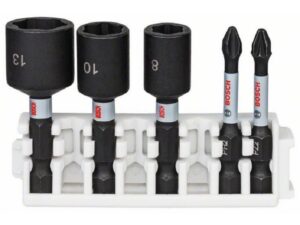BOSCH Impact Control set bitova odvrtača i nasadnih ključeva, 5-delni 2608522350