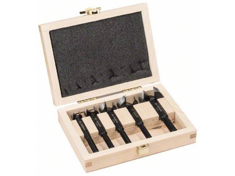 BOSCH 5-delni set čeonih burgija za klap šarke 2608577022, 15  20  25  30  35 mm, sa zubima