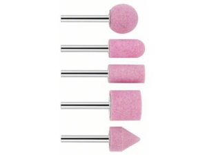 BOSCH 5-delni set brusnog kamenja 1609200286, Prihvat 6 mm  granulacija 60  25  15  15  25  20 x 24  30  30  25  25 mm