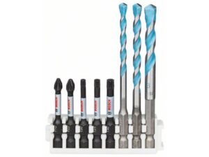 BOSCH Hex-9 MultiConstruction 5,6,8mm  Impact Power bit 50mm PH2, PZ2, T20, T25, T30 2608577144 19