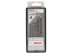 BOSCH 5-delni Robust Line set burgija za beton CYL-3 2607010526, 5  5,5  6  7  8 mm