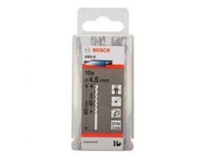 BOSCH Burgija za metal HSS-G, DIN 338 4,5 x 47 x 80 mm pakovanje od 10 komada