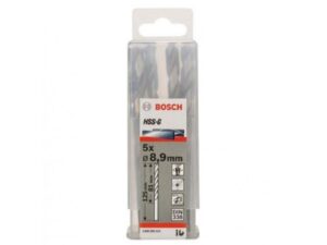 BOSCH Burgija za metal HSS-G, DIN 338 8,9 x 81 x 125 mm pakovanje od 5 komada