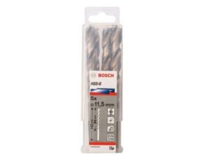 BOSCH Burgija za metal HSS-G, DIN 338 11,5 x 94 x 142 mm pakovanje od 5 komada