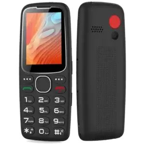 Mobilni telefon Meanit Senior 10 plus crni