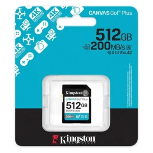 Micro SD Card 512GB Kingston SDG4/512GB class 10 200Mbs/160Mbs
