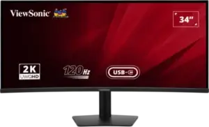 Monitor 34 Viewsonic VA3420C 3440x1440/UWQHD/IPS/21:9/1ms/120Hz/2xHDMI/DP/3xUSB/USB-C/zvučnic/curved