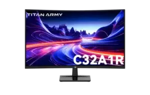 Monitor 32 Titan Army C32A1R 2560x1440/QHD VA/1ms/180Hz/2xHDMi/2xDP/HDR10/Curved