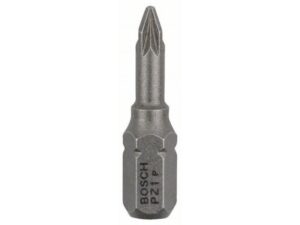 BOSCH Bit odvrtača ekstra-tvrdi 2607001557, PZ 1, 25 mm pakovanje od 100 komada