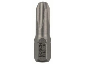 BOSCH Bit odvrtača ekstra-tvrdi  2607001517, PH 3, 25 mm pakovanje od 100 komada