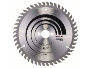 BOSCH List kružne testere Optiline Wood 160 x 20 16 x 1.8 mm. 48