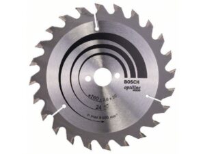 BOSCH List kružne testere Optiline Wood 160 x 20 16 x 2.6 mm. 24