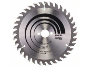 BOSCH List kružne testere Optiline Wood 160 x 20 16 x 2.6 mm. 36