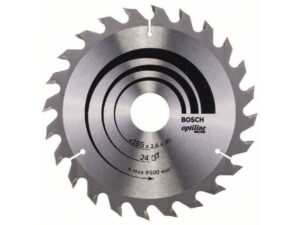 BOSCH List kružne testere Optiline Wood 165 x 30 20 x 2.6 mm. 24