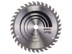 BOSCH List kružne testere Optiline Wood 184 x 16 x 2.6 mm. 36 19