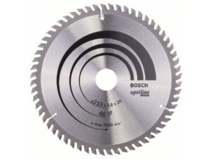 BOSCH List kružne testere Optiline Wood 210 x 30 x 2.8 mm. 60