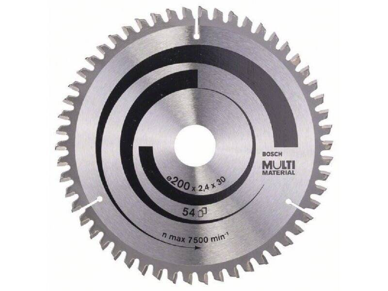 BOSCH List kružne testere Multi Material 200 x 30 x 2.4 mm. 54