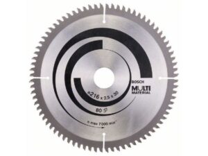 BOSCH List kružne testere Multi Material 216 x 30 x 2.5 mm. 80