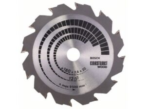 BOSCH List kružne testere Construct Wood 160 x 20 16 x 2.6 mm. 12