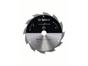 BOSCH List kružne testere za akumulatorske testere 165×20 16×1.5 1.0x12T