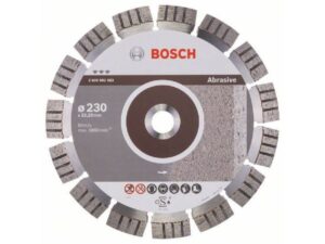BOSCH Dijamantska rezna ploča Best for Abrasive 2608602683, 230 x 22,23 x 2,4 x 15 mm