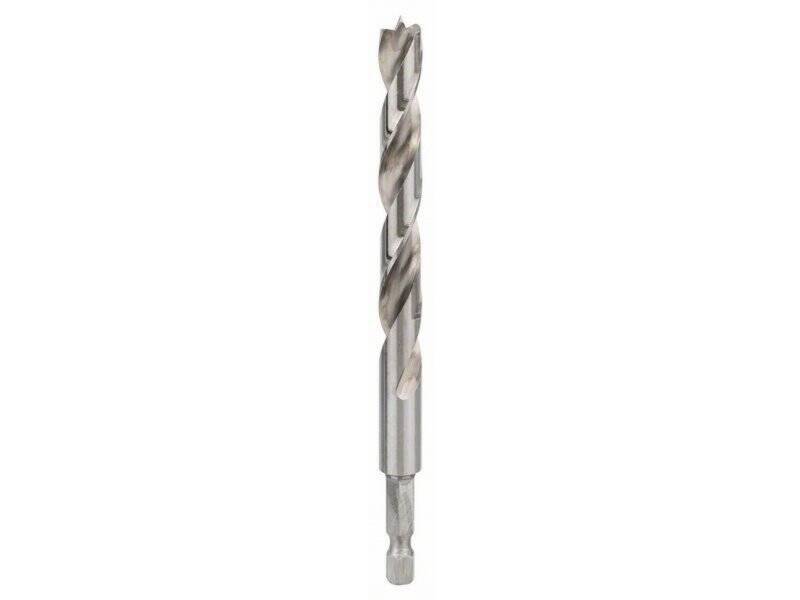 BOSCH Spiralna burgija za drvo, 1/4” šestostrana drška 2608595524, 10 x 87 x 133 mm