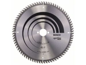 BOSCH List kružne testere Optiline Wood 2608640660, 250 x 30 x 3,2 mm, 80