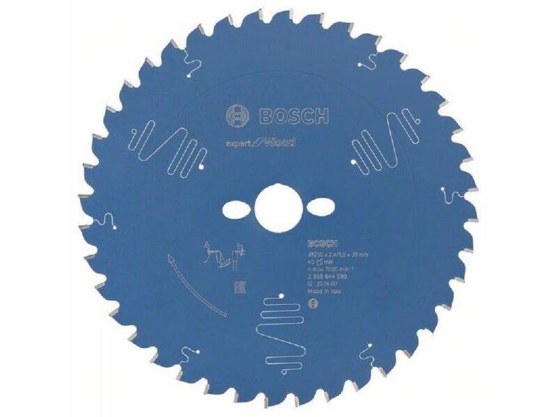 BOSCH List kružne testere Expert for Wood 2608644080, 250 x 30 x 2,4 mm, 40