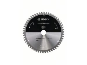 BOSCH Standard for Aluminium list kružne testere za akumulatorske testere 165×1,8×20 T54 2608837763, 165×1,8×20 T54