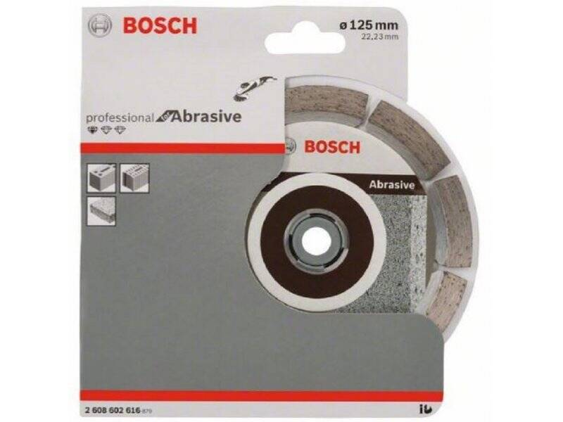 BOSCH Dijamantska rezna ploča Standard for Abrasive 125 x 22.23 x 10 mm