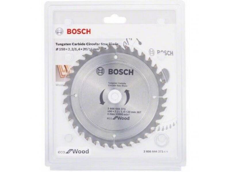 BOSCH List kružne testere Eco for Wood 150 x 2.2 1.4 x 20 36 T