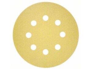 BOSCH Brusni list C450 SfGP, 8 rupa 125 mm paket od 50 komada P150