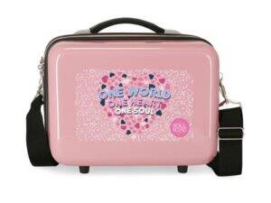 ROLL ROAD ABS Beauty case Orchid pink