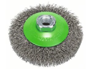 BOSCH Talasasta pljosnata četka 100, nerđajuća 2608622108, 100 mm, 0,35 mm, M14