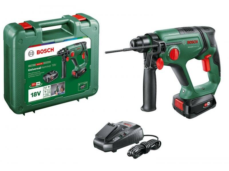 BOSCH Akumulatorski elektro-pneumatski čekić UniversalHammer 18V  1×2,5 Ah 06039D6002