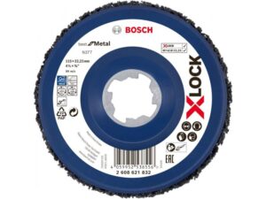 BOSCH X-LOCK disk za čišćenje N377 115mm, Best for Metal – 2608621832