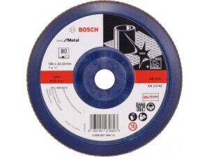 BOSCH Lamelni brusni disk X571, Best for Metal Prečnik 180 mm  granulacija 80, ravni - 2608607344
